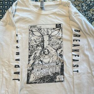 Japanese Breakfast Graphic White Shirt